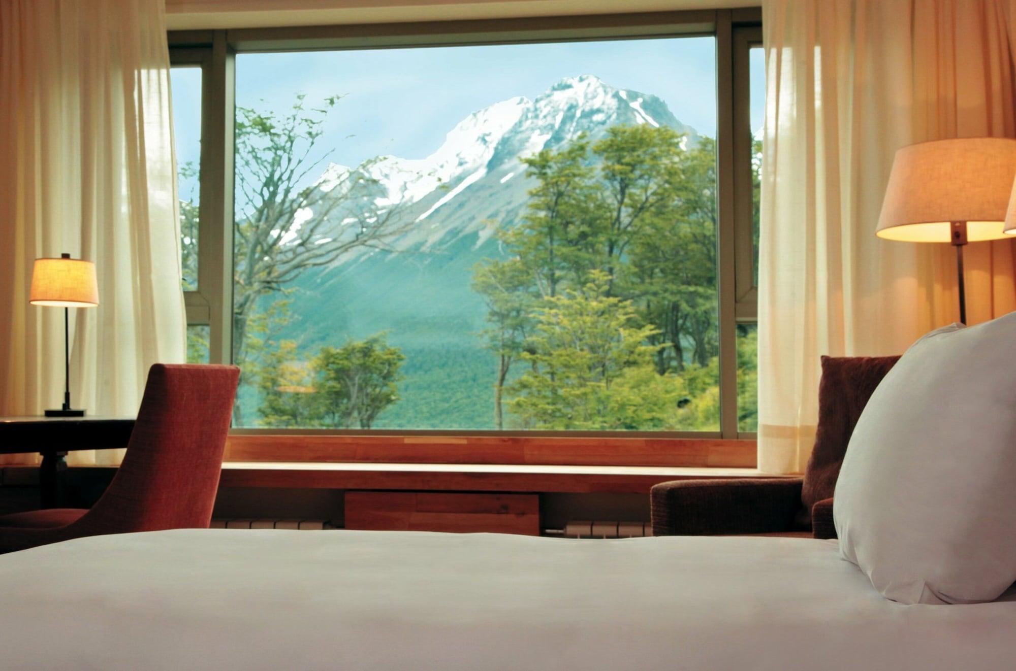 Arakur Ushuaia Resort & Spa Dış mekan fotoğraf View from a room at the hotel