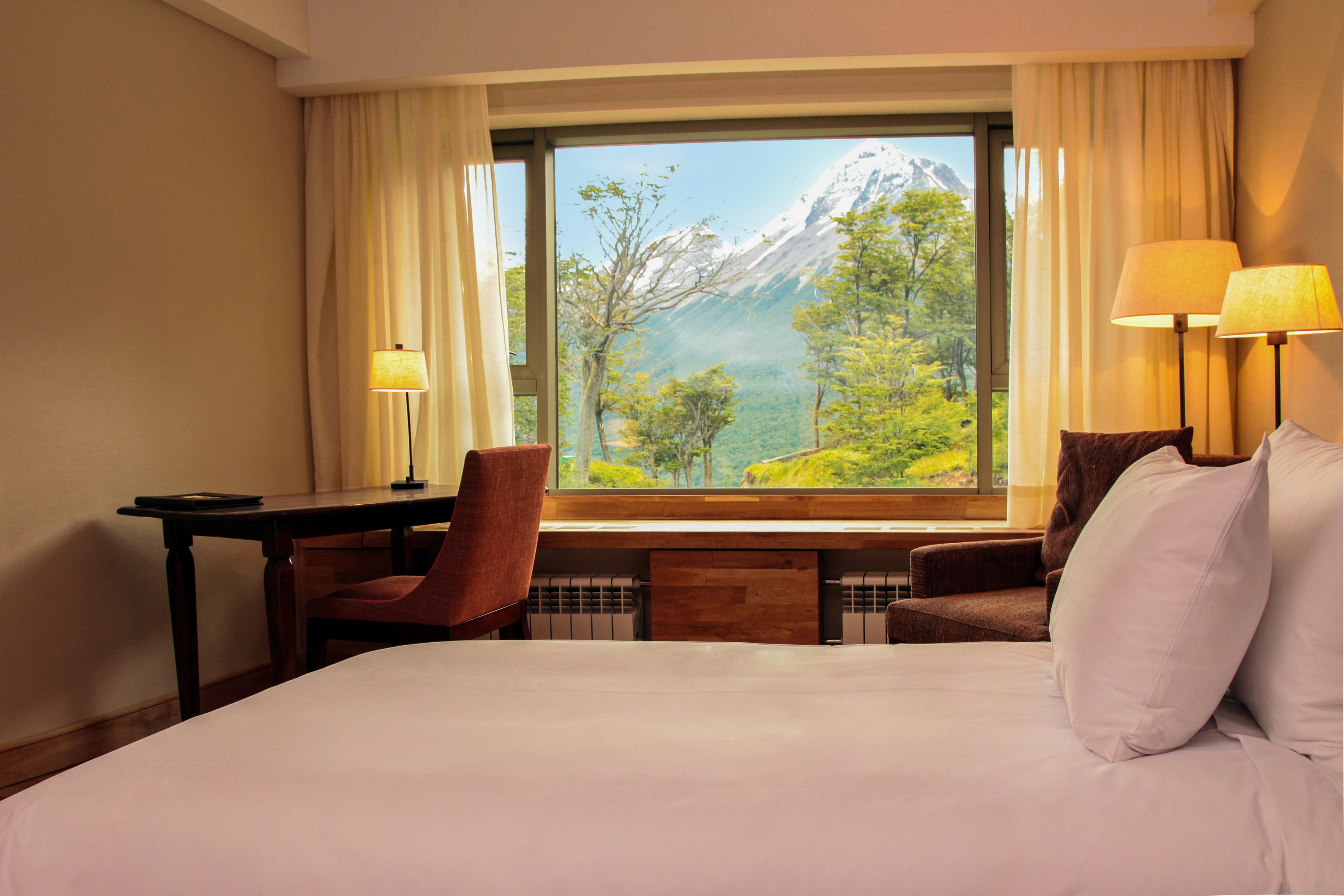 Arakur Ushuaia Resort & Spa Dış mekan fotoğraf A room at the hotel