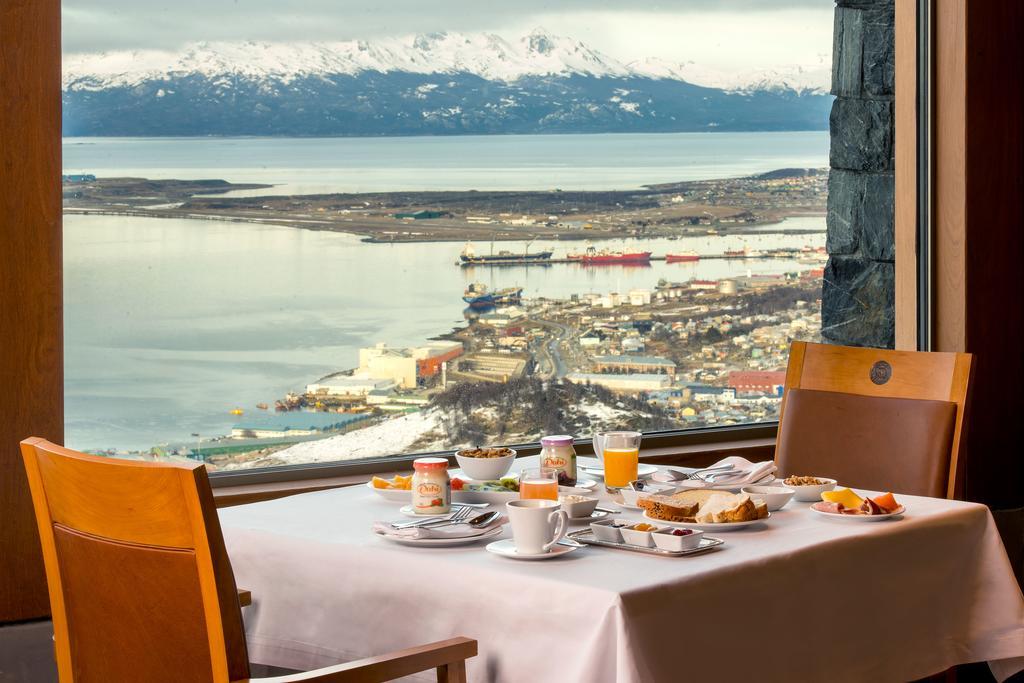 Arakur Ushuaia Resort & Spa Dış mekan fotoğraf View from the restaurant